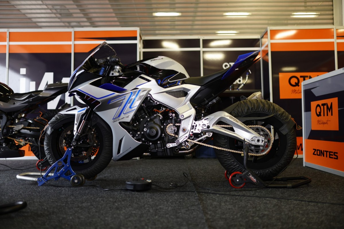 Проект QTM Motorsport и Zontes RUSSIA: спортбайк Zontes 703RR