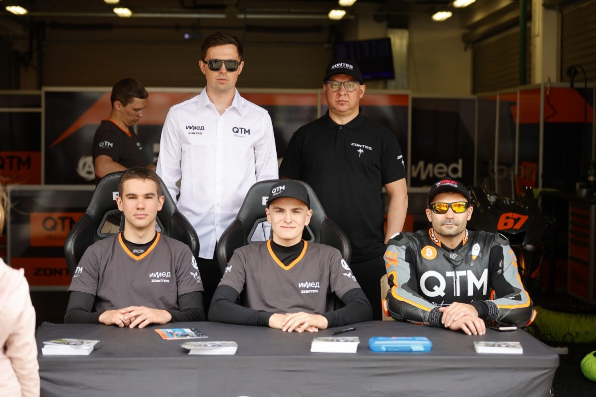 Проект QTM Motorsport и Zontes RUSSIA: спортбайк Zontes 703RR