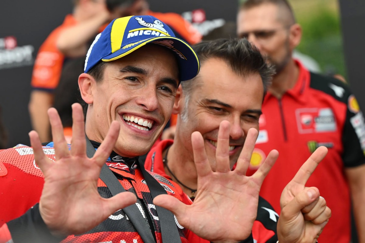 Марк Маркес, Ducati Lenovo Team - восемь побед