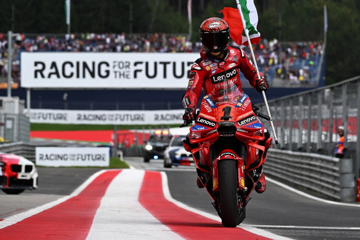 Пекко Баньяя выиграл три последних Гран-При Австрии MotoGP на Red Bull Ring