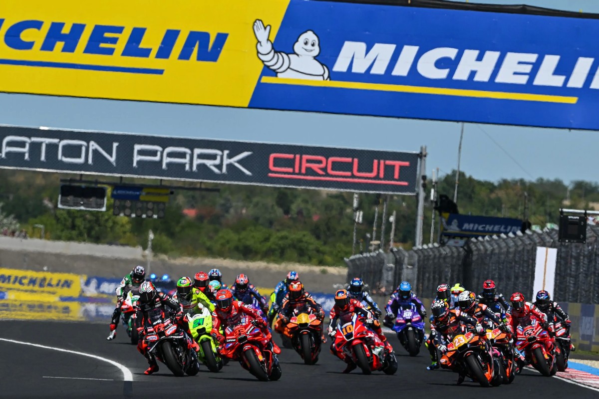 Старт Гран-При Венгрии MotoGP 2025