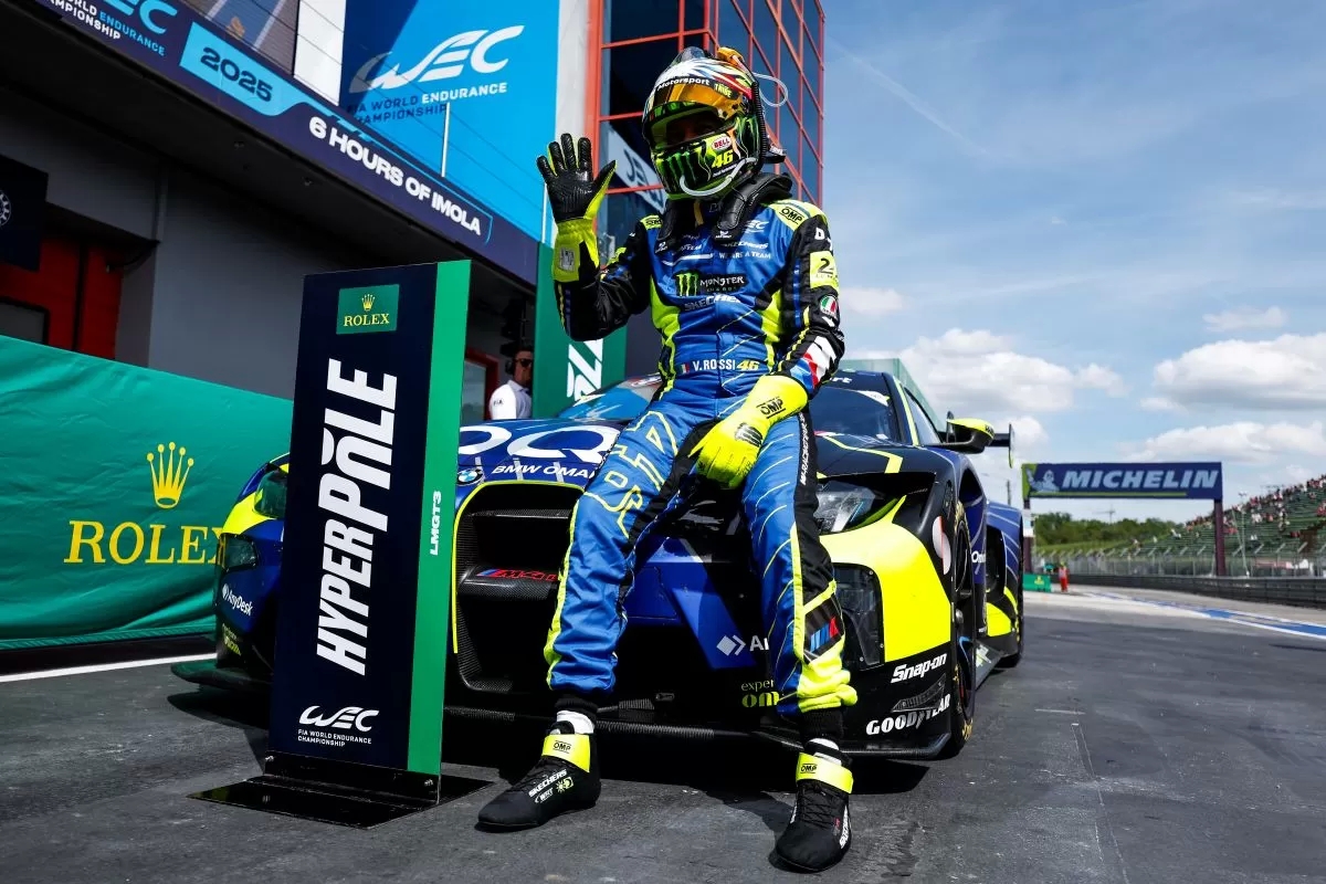 Валентино Росси на поул-позиции 6 Hours of Imola 2025