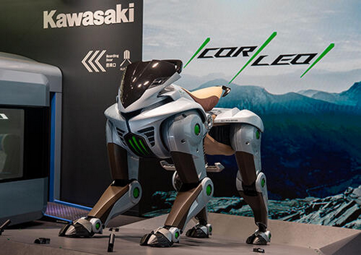 Kawasaki Corleo - железный конь, который умеет карабкаться