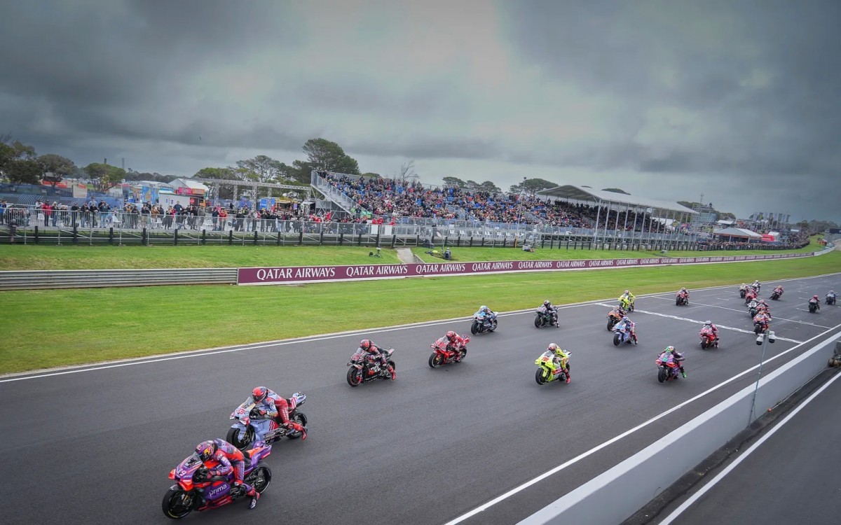 Старт Гран-При Австралии MotoGP 2024 года