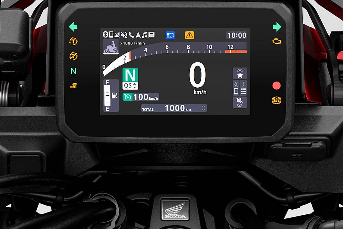 Контрольная панель с RoadSync на Honda CB1000GT Sport - Миланский Мотосалон EICMA 2025