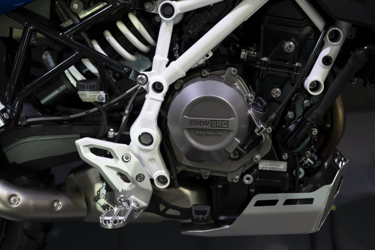 Центробежное сцепление BMW ERC на BMW F450 GS - Миланский Мотосалон EICMA 2025