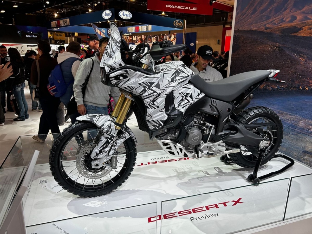 Новый Ducati DesertX на Миланском Мотосалоне EICMA 2025