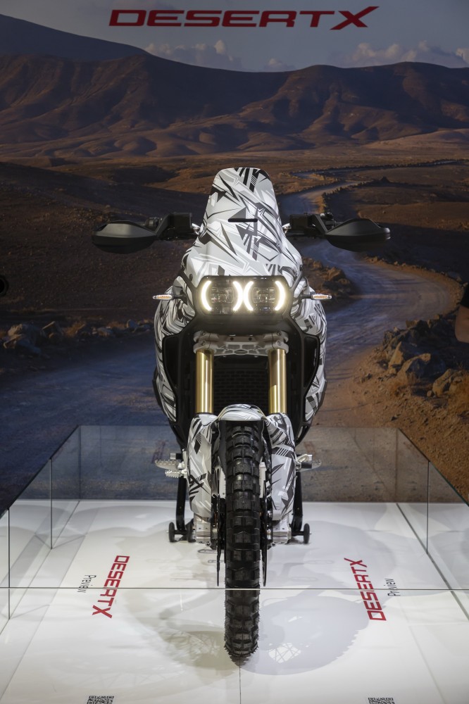 Новый Ducati DesertX на Миланском Мотосалоне EICMA 2025