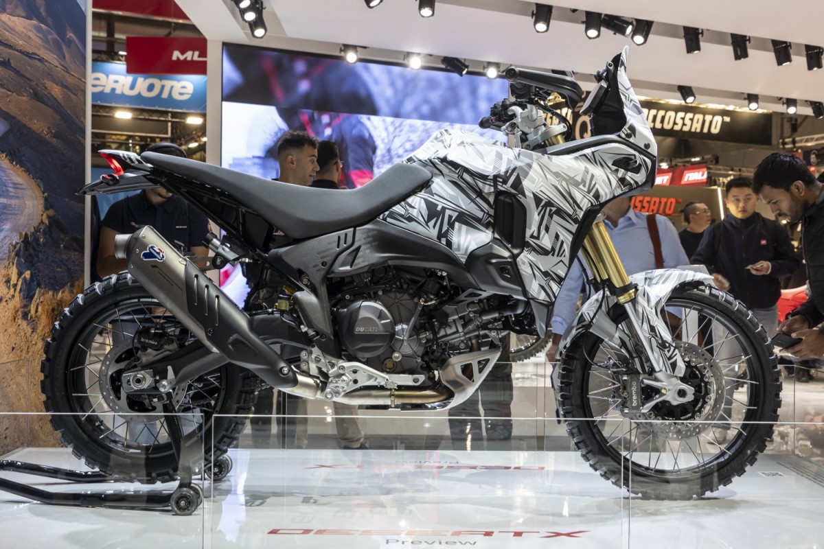 Новый Ducati DesertX на Миланском Мотосалоне EICMA 2025