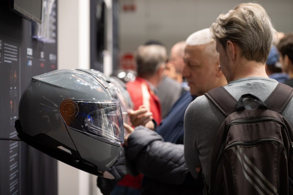 Schuberth C5 на Миланскоам Мотосалоне EICMA 2025