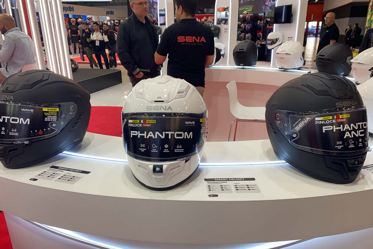 Шлем SENA Phantom ANC - Миланский Мотосалон EICMA 2025