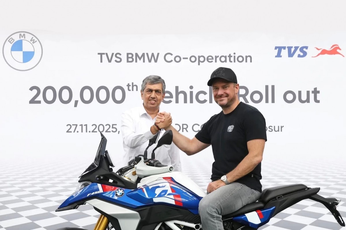 BMW F 450GS пошел в серийное производство на индийском заводе TVS-BMW