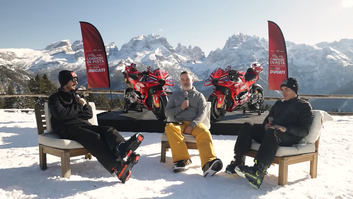 Интервью Марка Маркеса и Пекко Баньяи на Campioni in Pista в Трентино