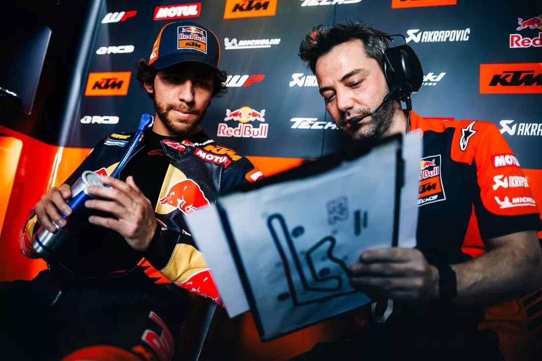 Энеа Бастианини, Tech3 KTM на подиуме MotoGP