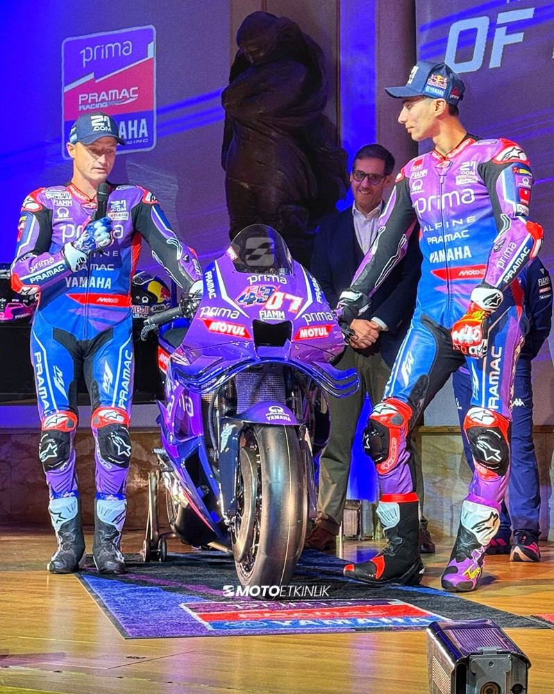 Презентация команды MotoGP 2026 Prima Pramac Racing Yamaha в Сиене