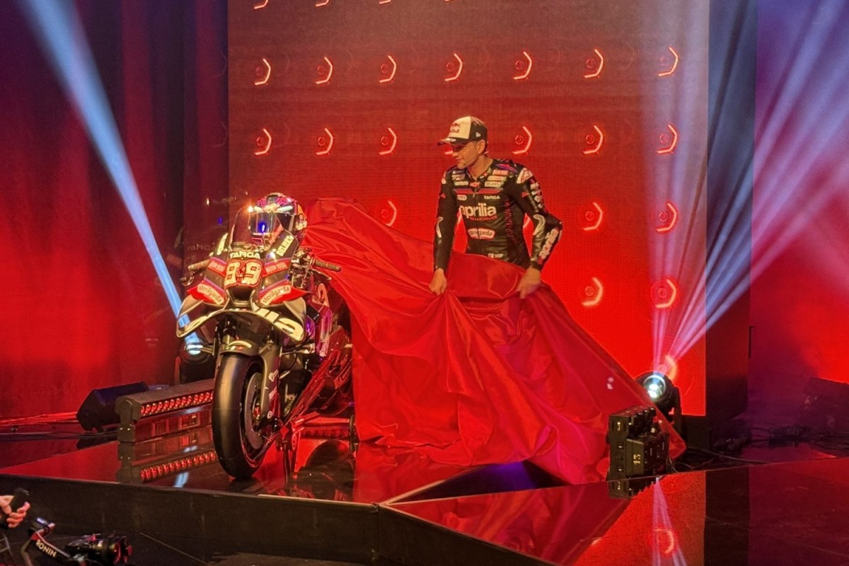Презентации команд MotoGP 2026: Aprilia Racing, Хорхе Мартин
