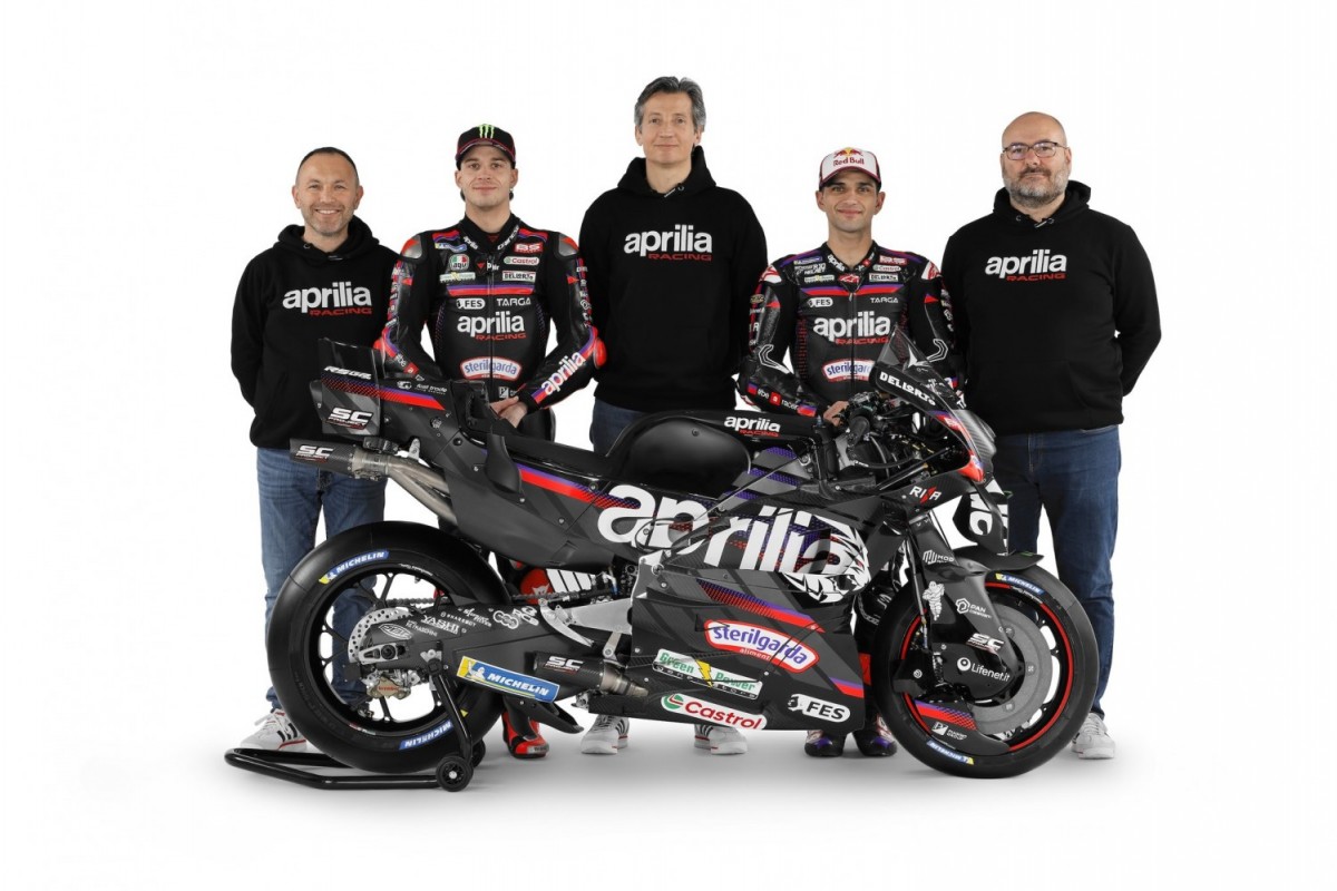 Презентации команд MotoGP 2026: Aprilia Racing