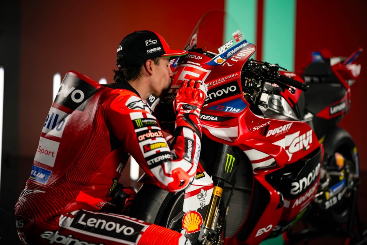 Презентации команд MotoGP 2026: Марк Маркес, Ducati Lenovo Team
