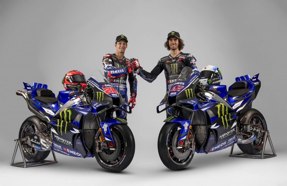 Презентации команд MotoGP 2026: Фабио Куартараро и Алекс Ринс, Monster Energy Yamaha MotoGP
