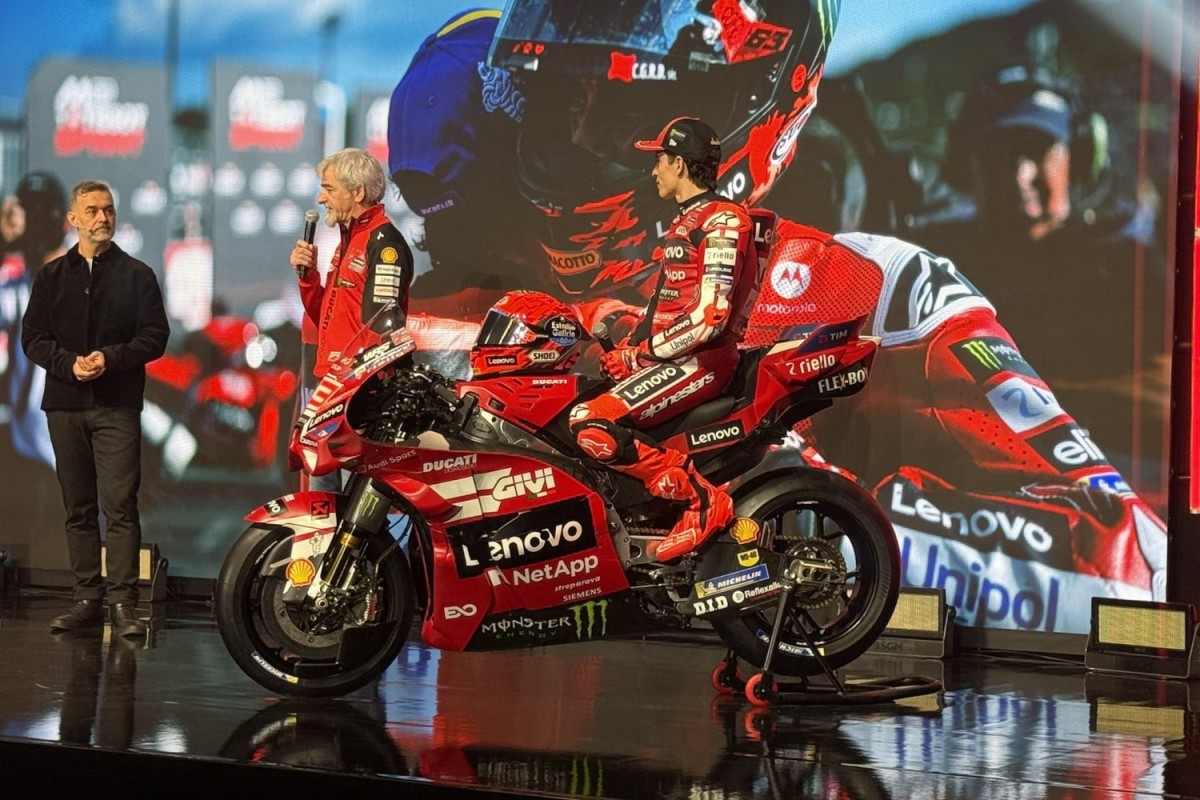 Презентации команд MotoGP 2026: Марк Маркес, Ducati Lenovo Team