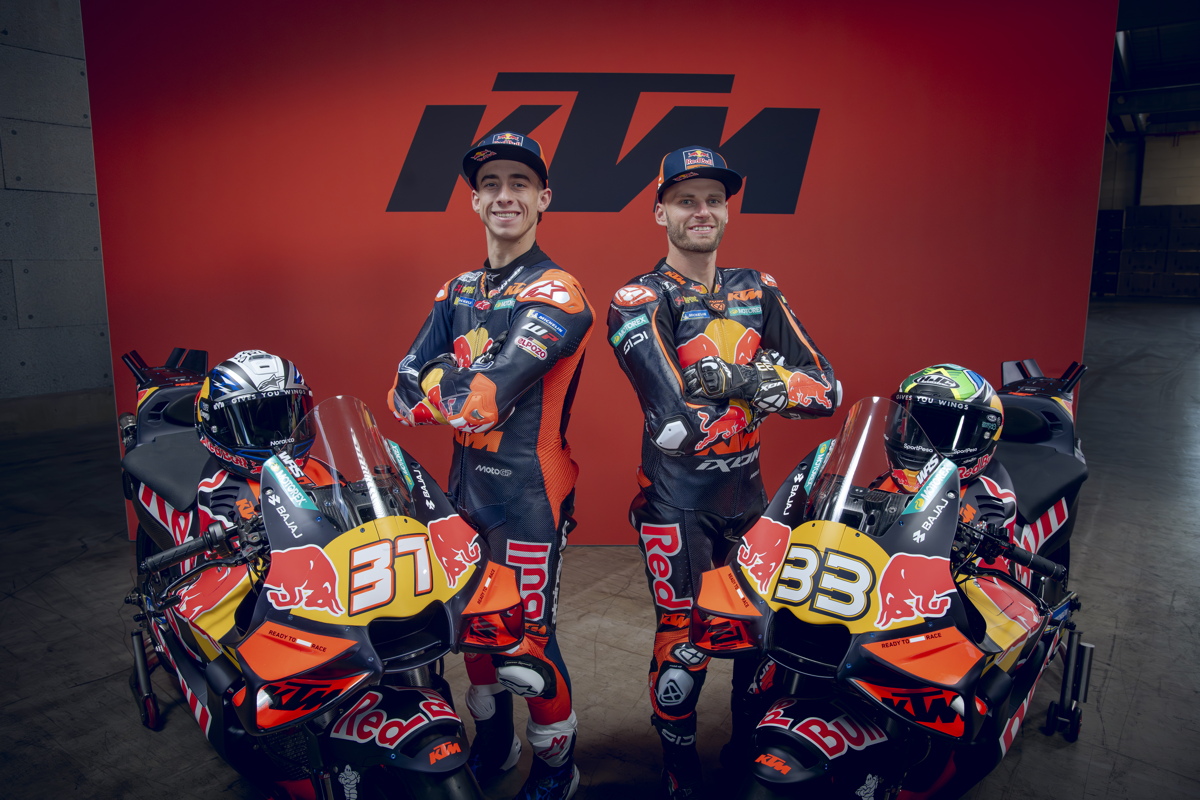 Презентации команд MotoGP 2026: Red Bull KTM Factory Racing и Red Bull KTM Tech3