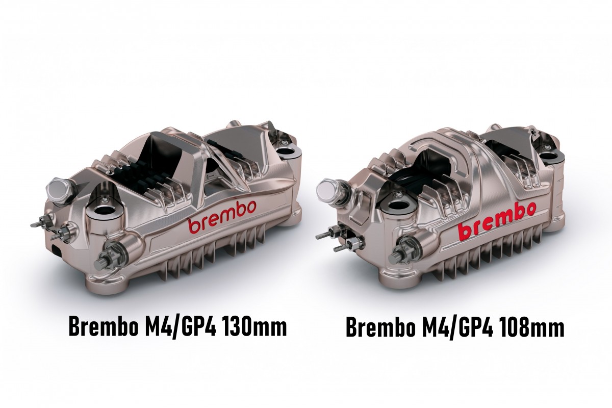 Новый стандарт производительных тормозов Brembo M4/GP4 для MotoGP и WSBK на 130 мм