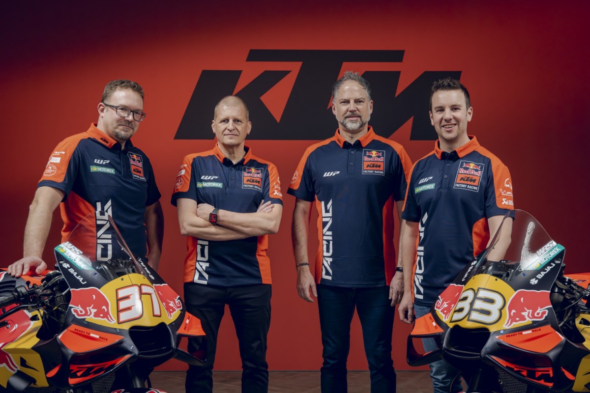 Презентации команд MotoGP 2026: новый состав руководства KTM Factory Racing