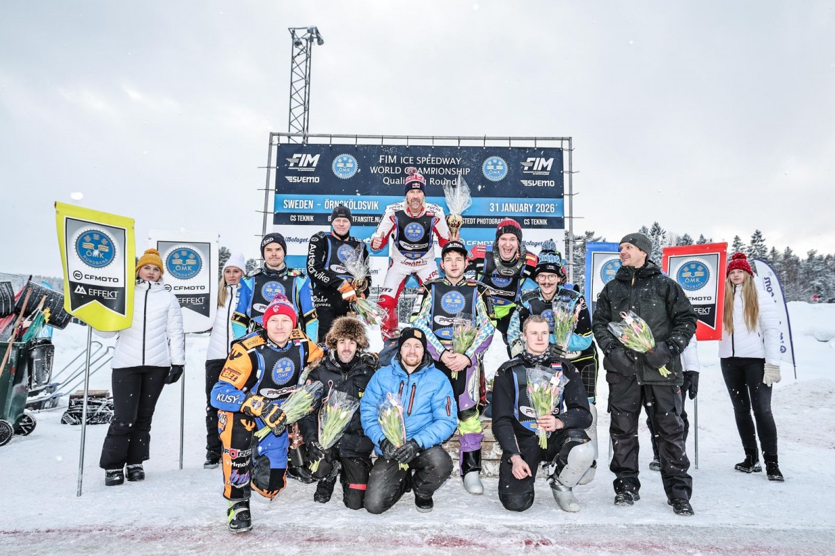 FIM Ice Speedway Gladiators 2026 - Личный чемпионата мира по мотогонкам на льду