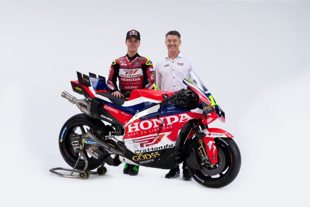 Презентации команд MotoGP 2026: Pro Honda LCR, Диого Морейра