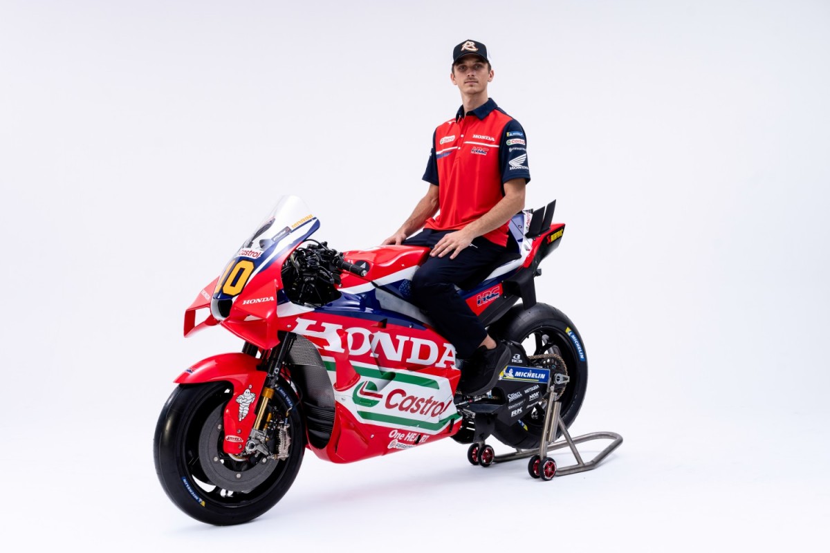 Презентации команд MotoGP 2026: Honda HRC Castrol - Лука Марини