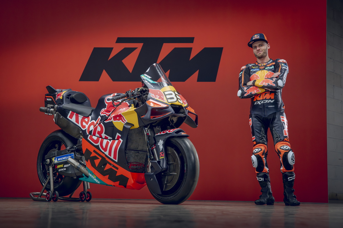 Презентации команд MotoGP 2026: Red Bull KTM Factory Racing - Брад Биндер