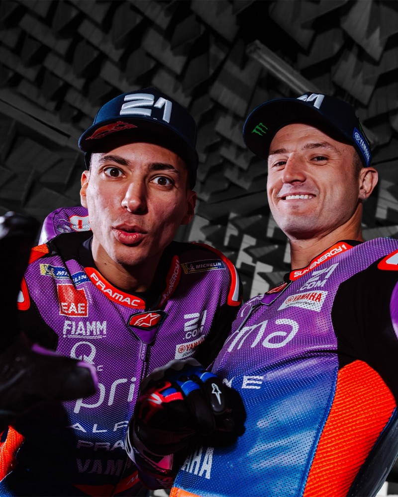 Презентация команды MotoGP 2026 Prima Pramac Racing Yamaha в Сиене