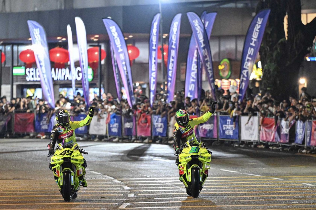 Презентация MotoGP 2026 в Куала-Лумпуре: VR46 Racing Team