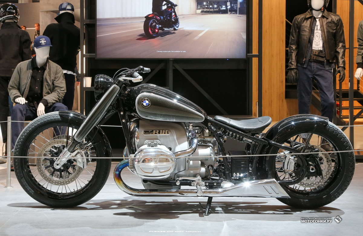EICMA-2019 - Миланский Мотосалон: презентация BMW R18