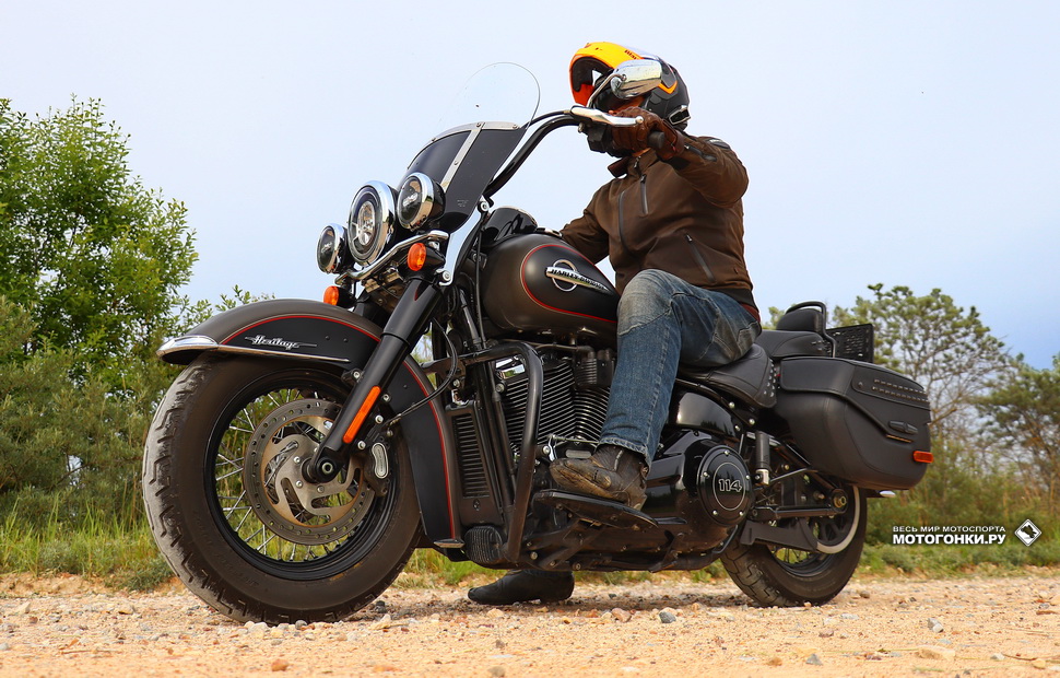 Тест-драйв Harley-Davidson Heritage