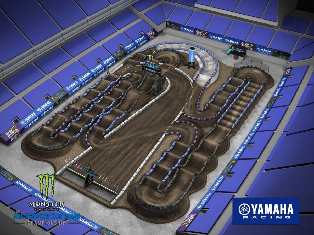 Все трассы AMA Supercross 2026: 6 этап, Seattle, Lumen Field