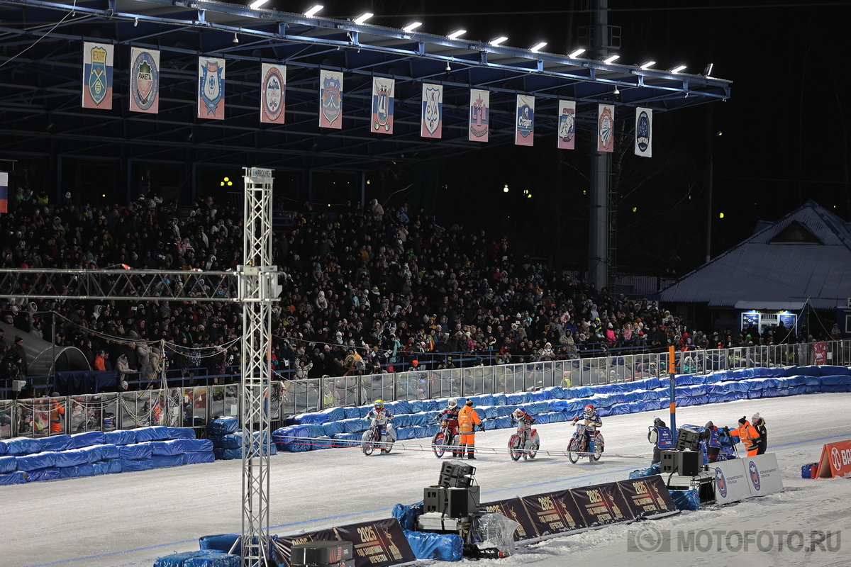 Финал BAIC чемпионата России по гонка на льду - Мотогонки на льду - Красногорск 2025