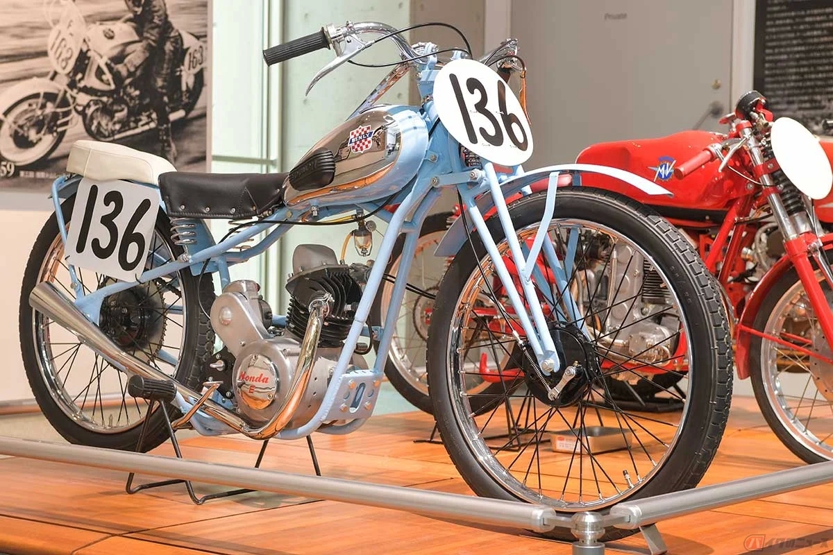 Honda R125 в Motegi Collection Hall является репликой, поскольку оригинал был утрачен