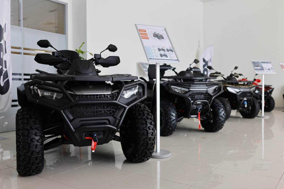 Новинки квадроциклов HND QRX 2026