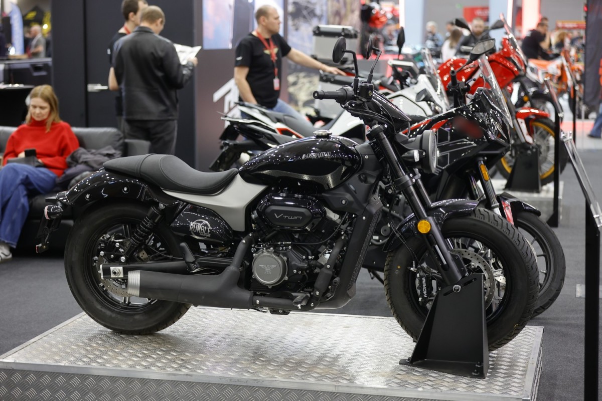 Moto Morini на выставке Мотовесна 2026
