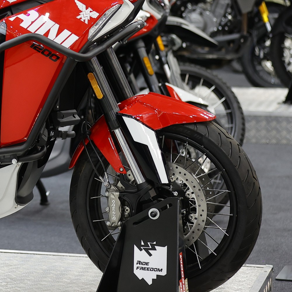 Moto Morini X-Cape 1200 на выставке Мотовесна 2026