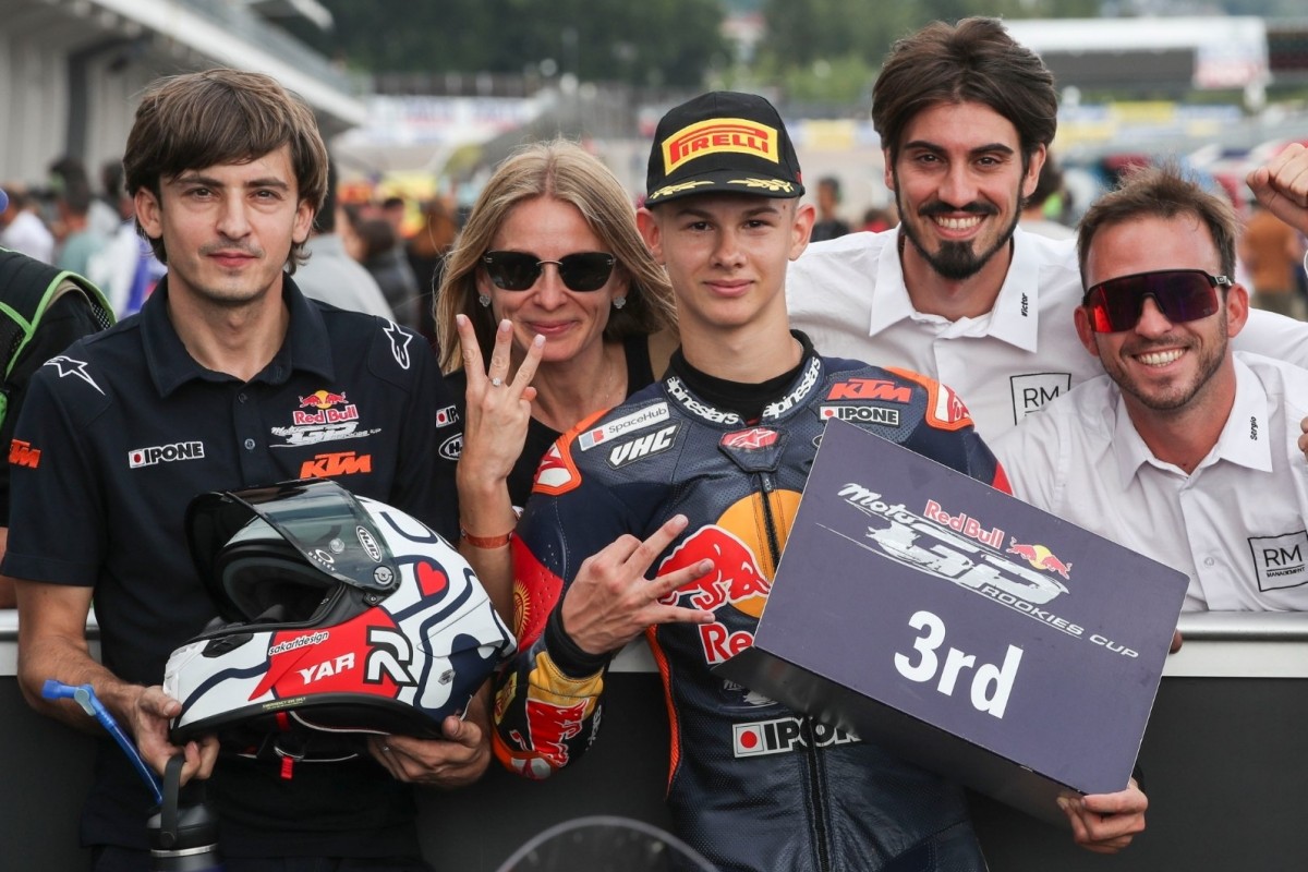 Ярослав Карпушин, подиум на Гран-При Германии 2025