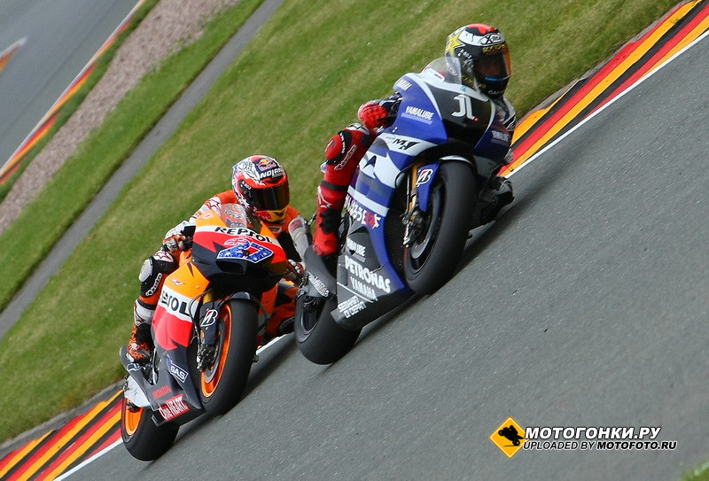 Гран-При Германии, Sachsenring, 17/07/2011 - MotoGP: Стоунер-Лоренцо, дуэль до победного конца