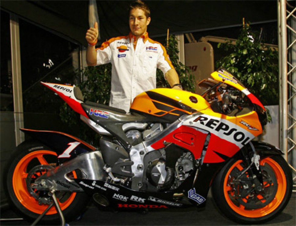 Никки Хейден представляет Honda RC211V (2006)