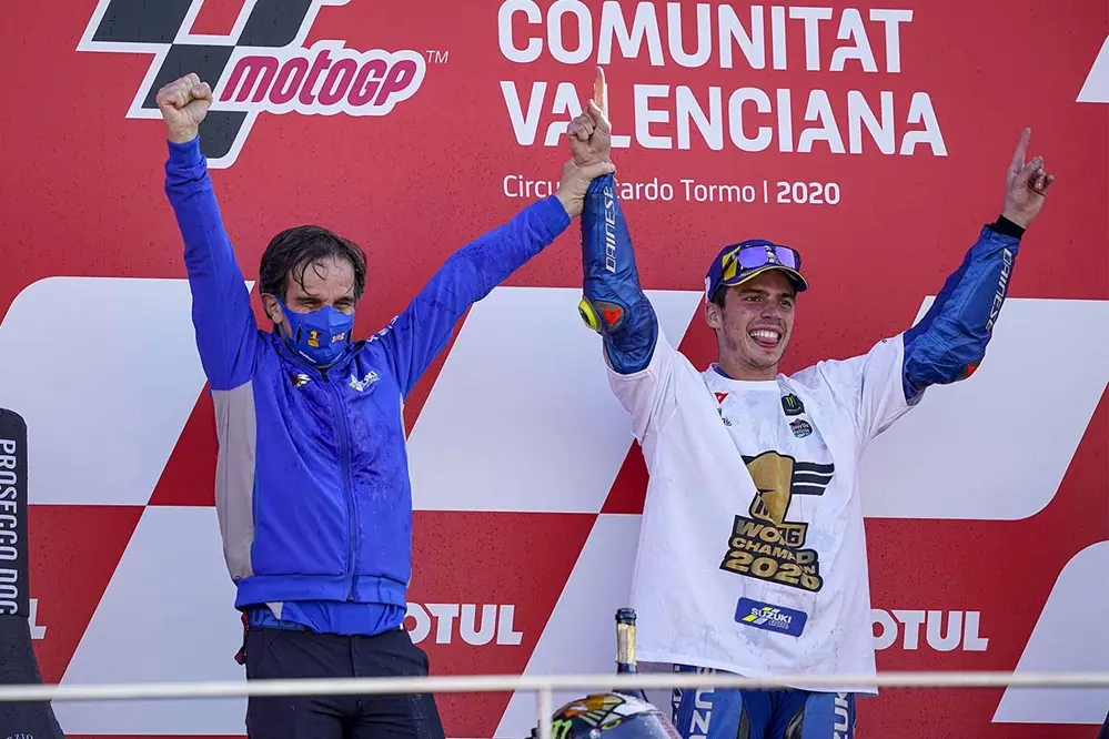Жоан Мир - чемпион MotoGP 2020 года
