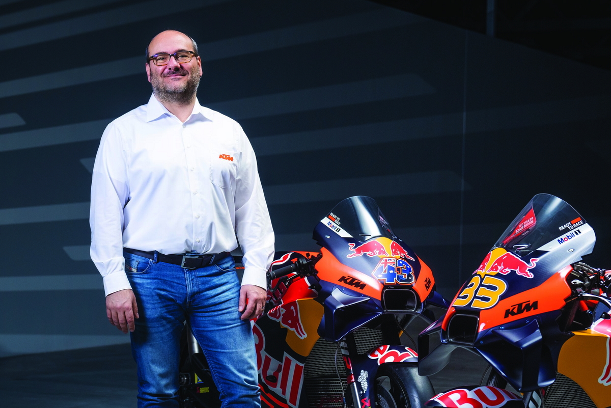 Фабиано Стерлаккини, технический директор KTM Factory Racing в 2024 году