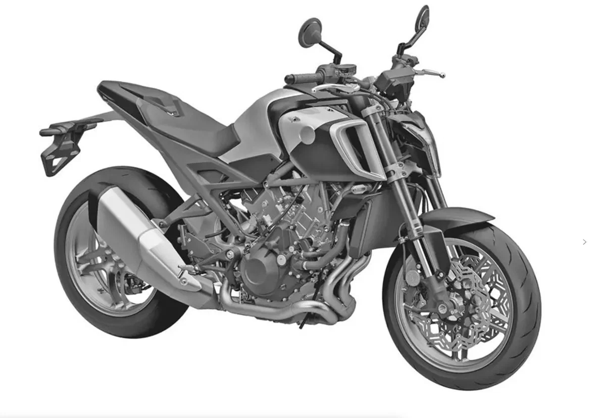 Патентные схемы Honda V3R 900 E-Compressor