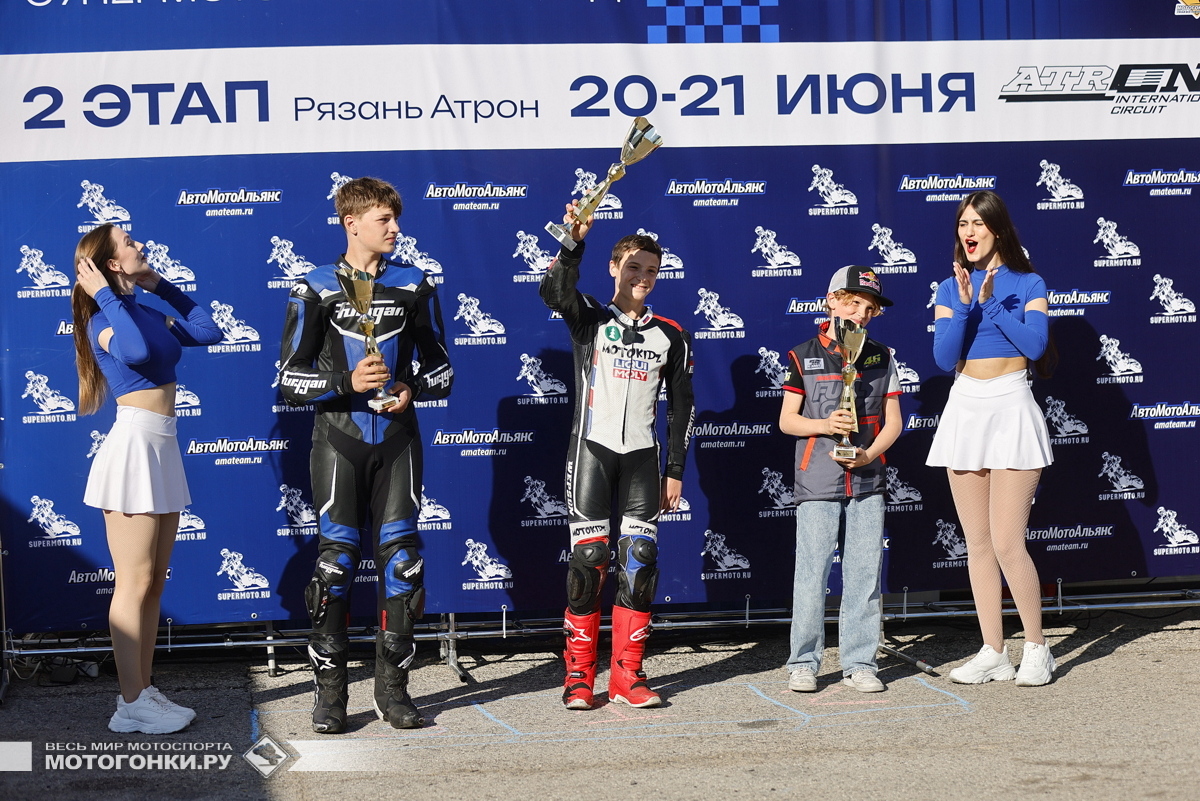 Чемпионат по Супермото и Минимотарду: 2 этап на АСК Атрон в Рязани