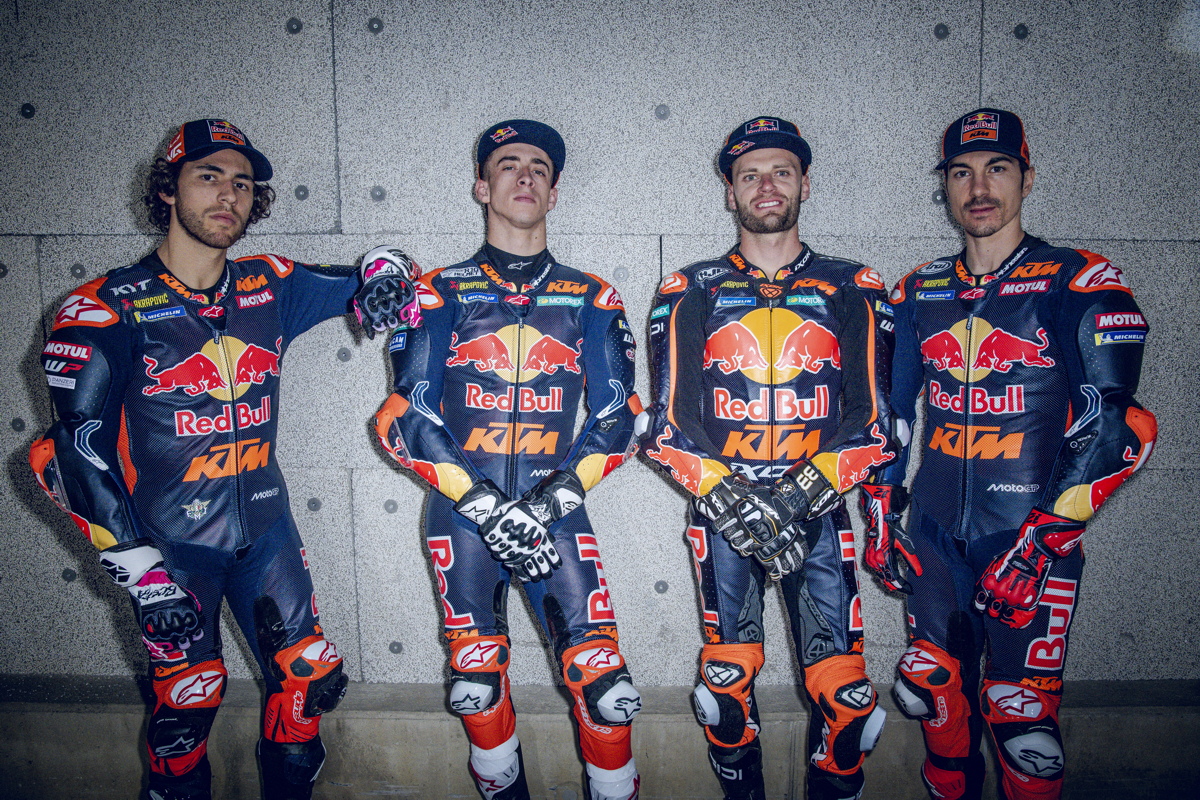 Презентации команд MotoGP 2026: Red Bull KTM Factory Racing и Red Bull KTM Tech3