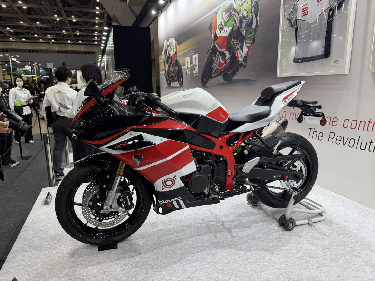 Bimota KB399: японский мотор в итальянском кузове — подробности нового байка